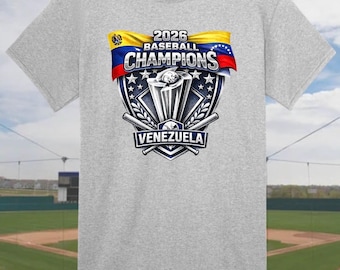 Venezuela Baseball Champions 2026 T-Shirt | World Baseball Classic Tee