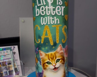 CATS tumbler 20oz