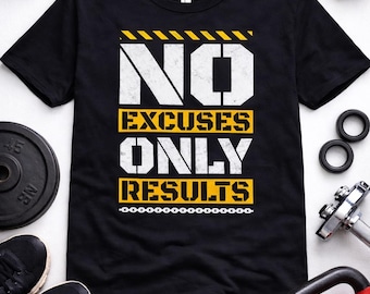 Gym Motivation Shirt – Fitness Graphic Tee – Workout T-Shirt for Men & Women (Unisex)