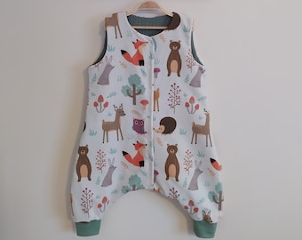 Organic Cotton Toddler Sleeping Bag: Reversible Muslin Sleep Sack