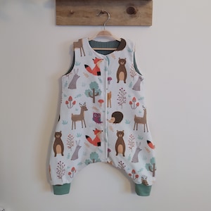 Bio-Baumwolle Kleinkind Schlafsack, Flanell Musselin Baby Schlafsack, Wende Kinder Schlafsack, Baby Schlafsack,Baby Schlaf-Anzug