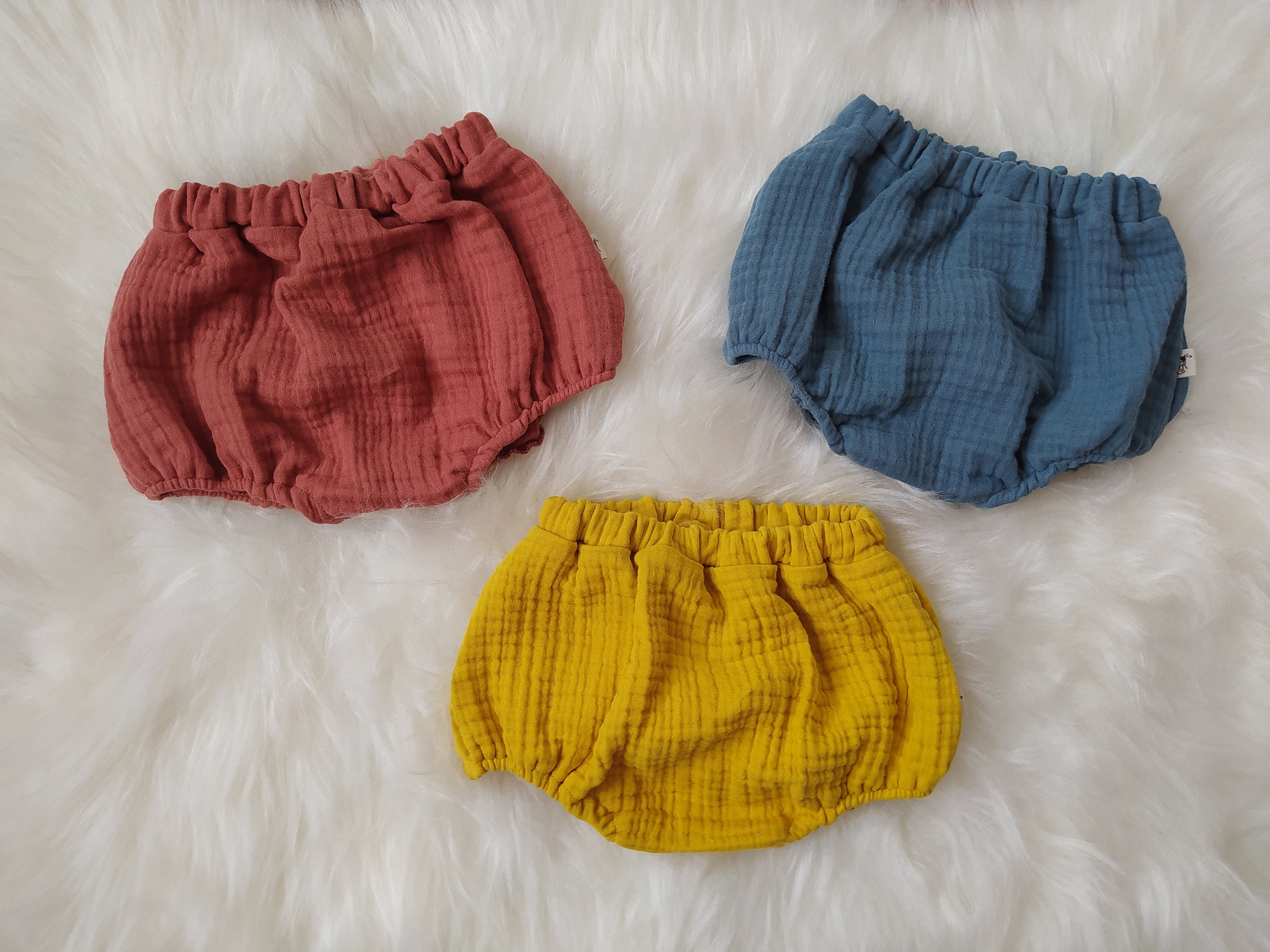 Girls/boys Muslin Baby Bloomers 100 Cotton Baby Bloomers Etsy