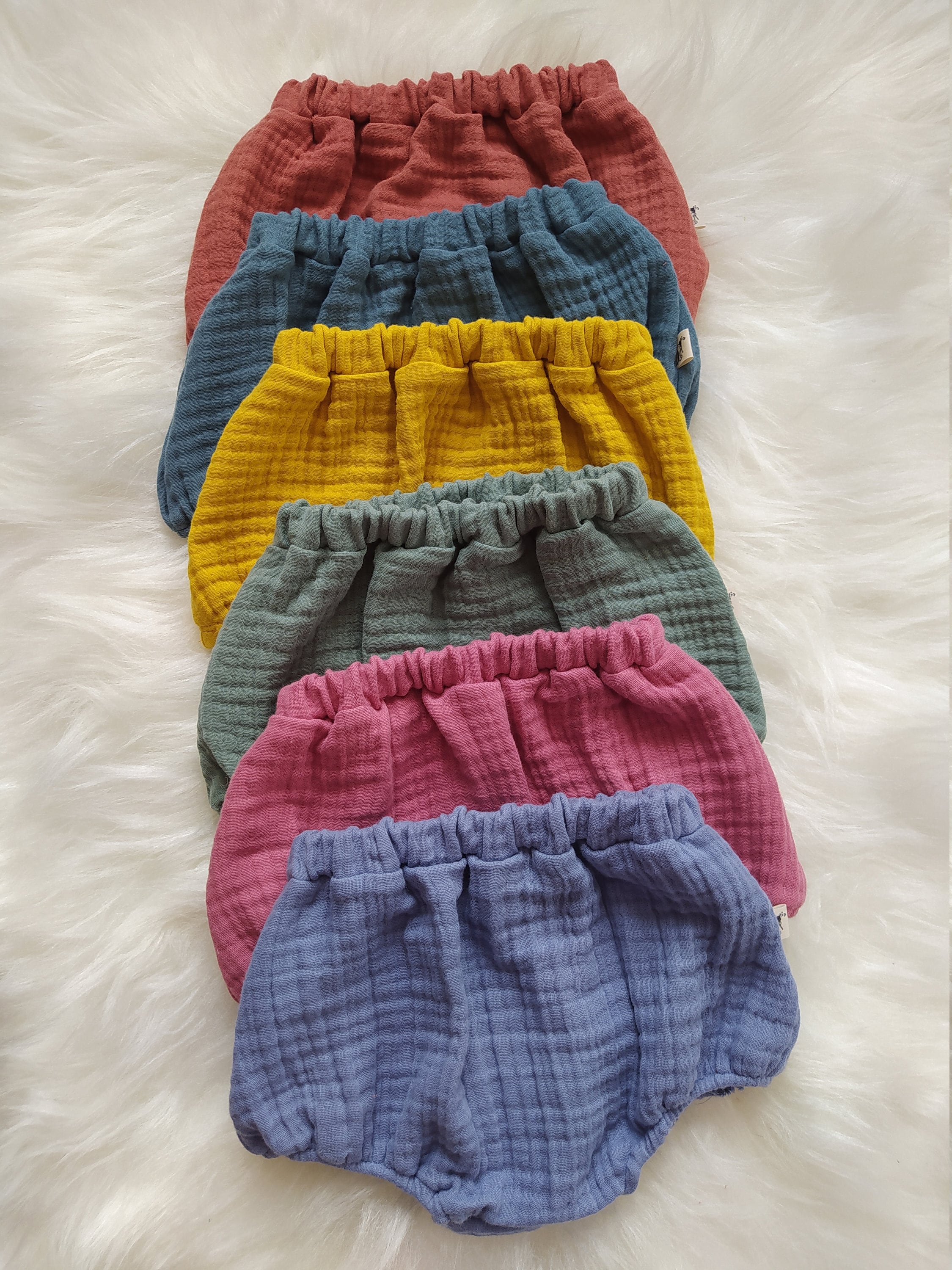 Girls/boys Muslin Baby Bloomers 100 Cotton Baby Bloomers Etsy