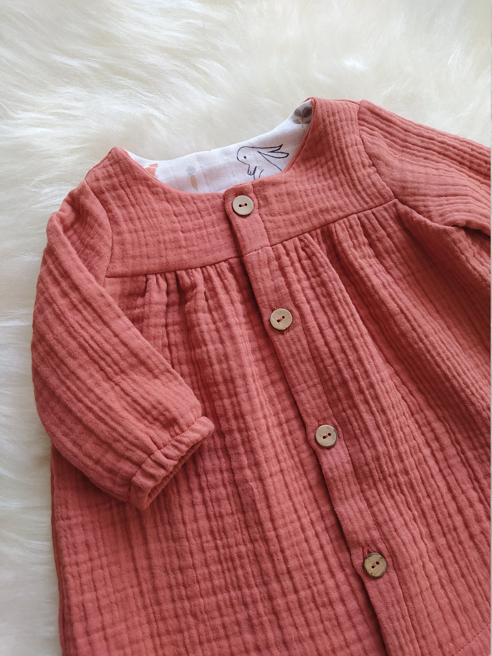 Boho Baby Girl Dress Muslin Dress Organic Cotton Natural Etsy