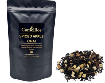 Kryddad äppelchai, svart lösbladste, kamelioser