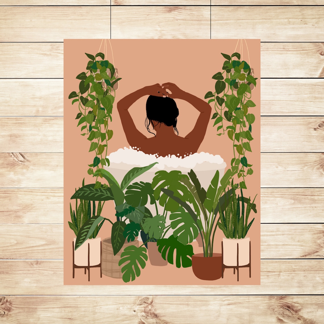 Bathroom Spa Inspired Abstract Wall Art Relaxation Vibes Etsy Ireland