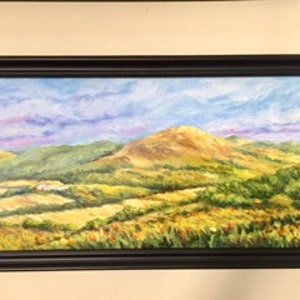 Scotland landscape, Highlands, Original oil painting