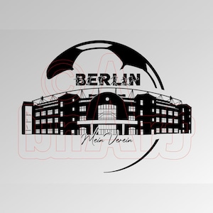 Vektorgrafik Berlin Mein Verein