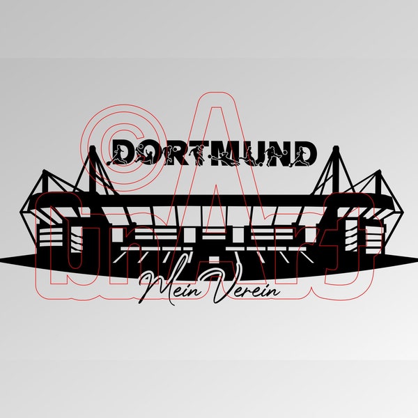 Vektorgrafik Dortmund Mein Verein