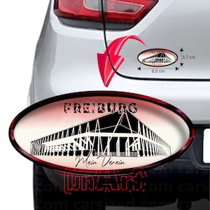 Sticker Déco Auto Ballon De Foot - Noir - 10x10 Cm - OBV - Fabrication Allemande