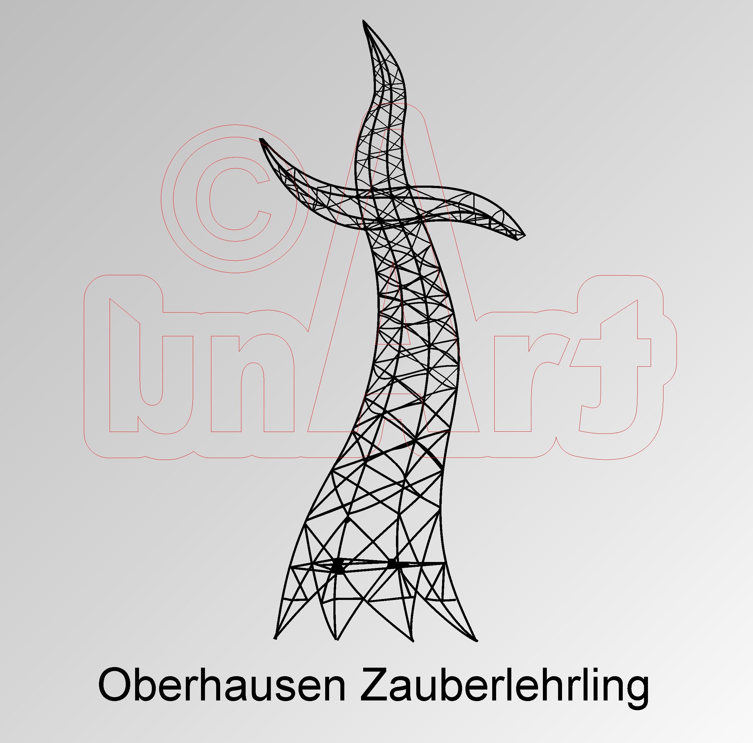 Vector illustration Oberhausen Sorcerer's Apprentice