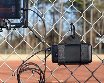 Fencegripz Universal Clip on Power Bank Holder for Chain Link