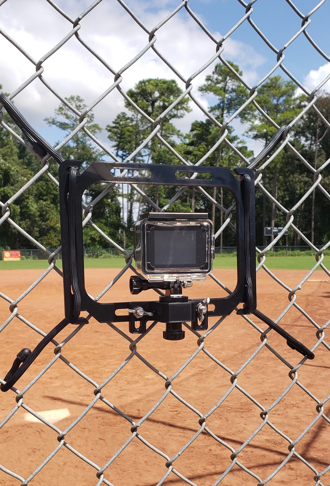 FenceGripz Action Camera or Phone Mount for Chain Link Fence Etsy