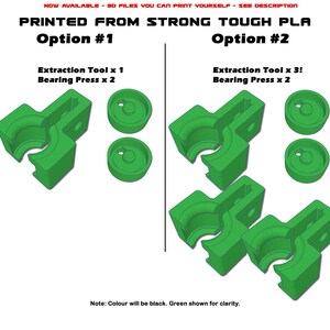Rear Shock Bearing Extraction / Press Tool for FOX Shock
