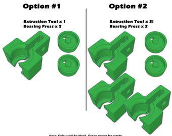 Rear Shock Bearing Extraction / Press Tool for FOX Shock