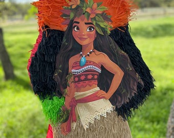 Island Princess Inspired Party Piñata – 24"x18"x4"