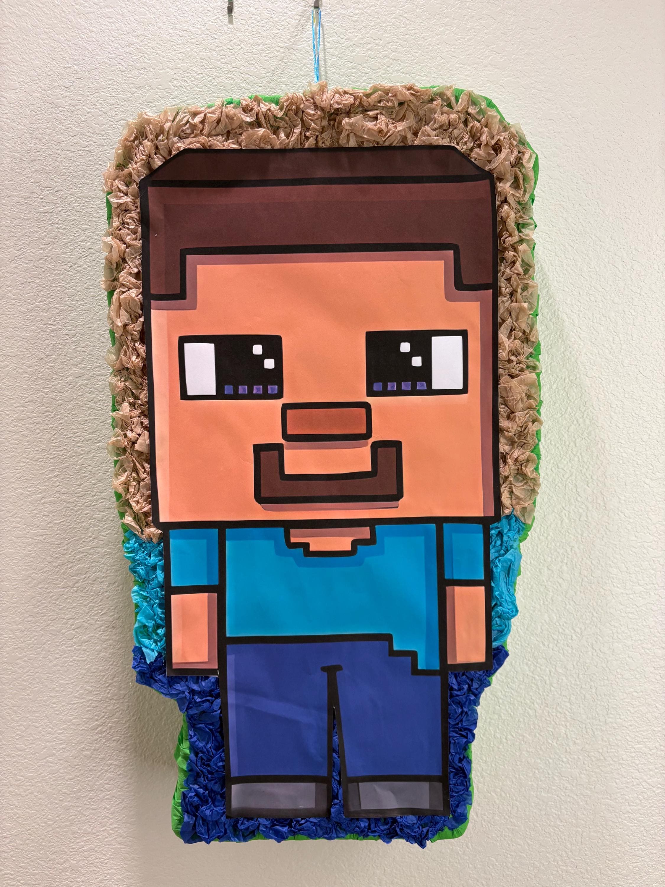 Large Minecraft Character Piñata