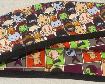 Men’s / Women’s Reversible Surgical Scrub Cap Hat Machine Washable Groot Guardians of the Galaxy