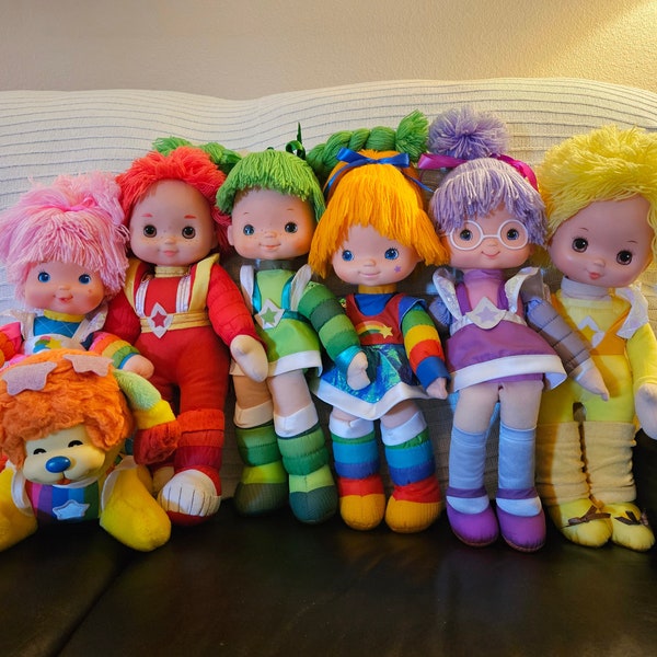 Rainbow Brite- Full Size Doll Lot