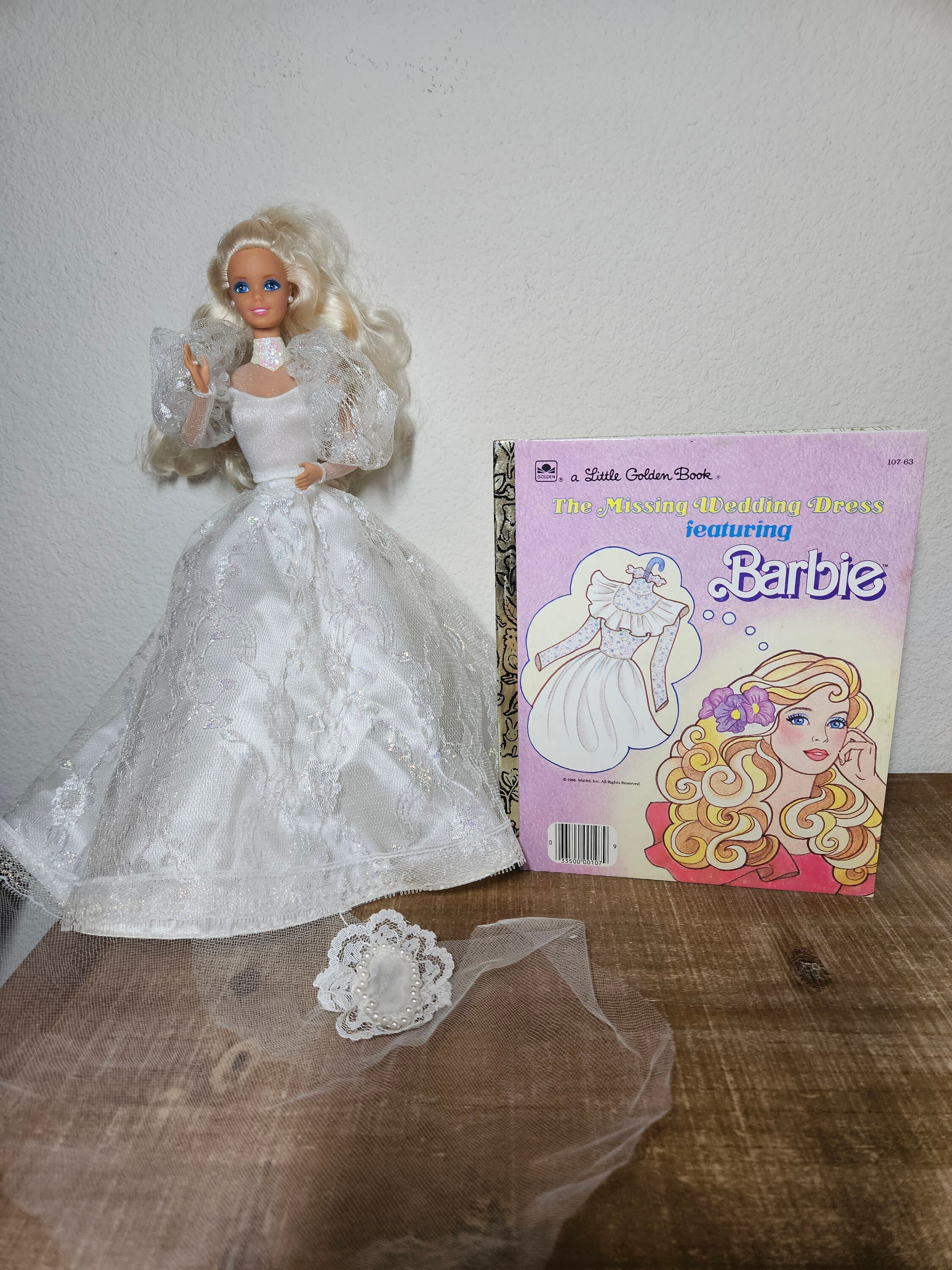 Barbie wedding book sale