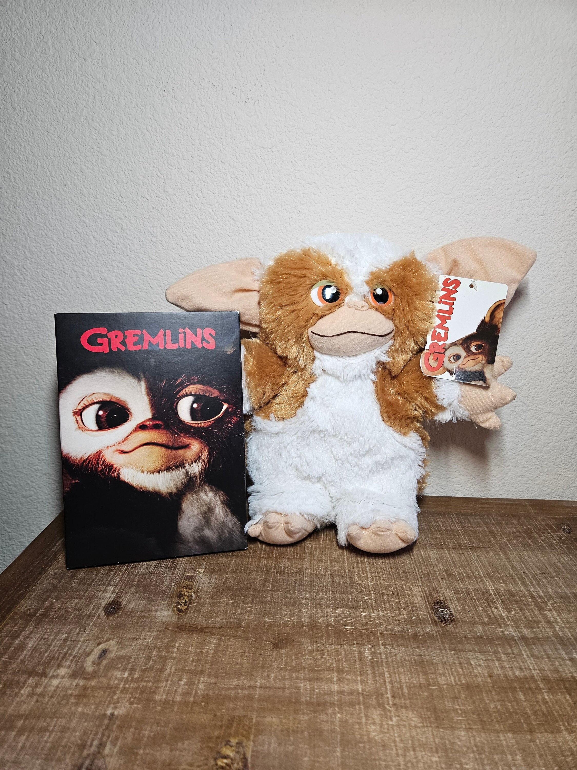 Peluche Gizmo - Gremlins Mogwai taille 25 cm - Tac Orli - Hasbro 1984