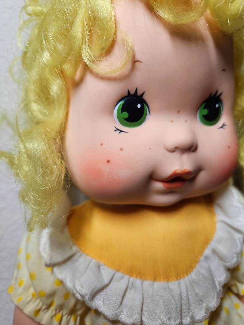 Lemon Meringue Baby Blow Kiss Doll 1982 Etsy