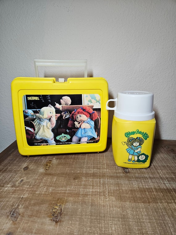 Cabbage Patch Kids Vintage Lunch Box with Thermos