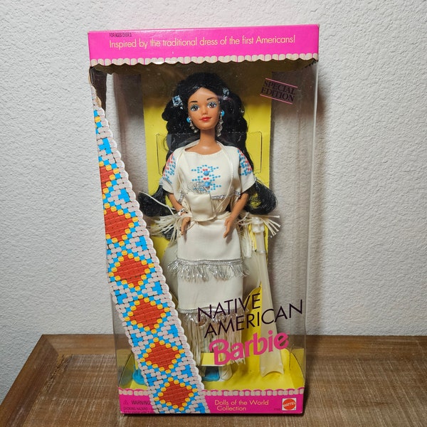 Native American Barbie in Box 1992