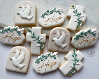 Freie Auswahl - Taufe Kekse - Baptism Cookies - Mitgebsel - Personalisierte Kekse  - Royal Icing Cookies  - Gastgeschenke