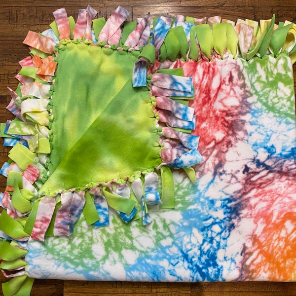 No Sew Fleece Blanket Kits Etsy