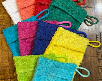 Soap Cozy Reusable Wash Cloth, Eco Friendly - No More Slippery Soap