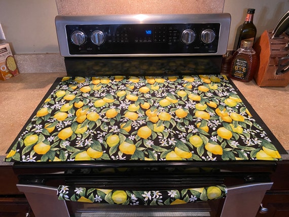 quilted stove top cover