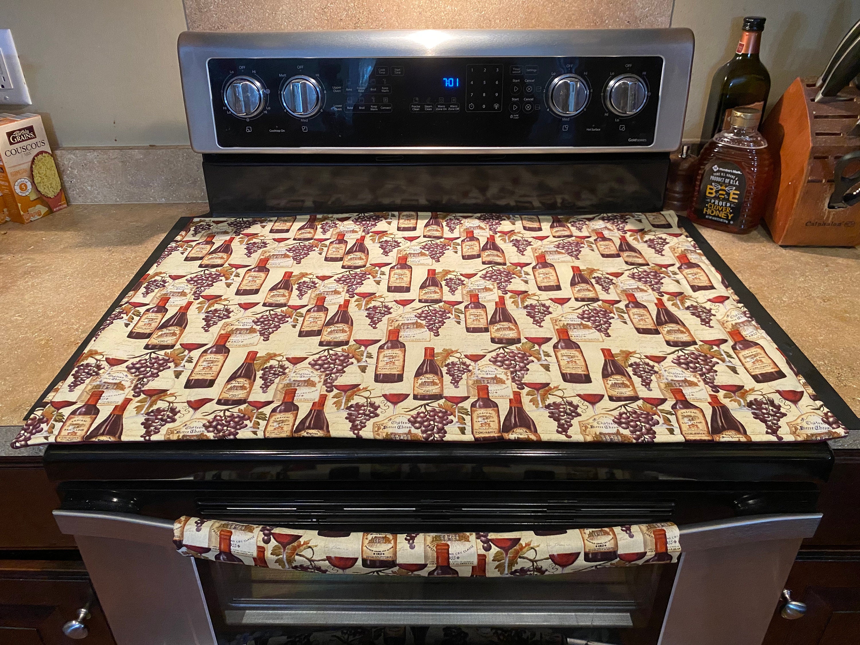 Custom-Sized Stove Mat Protector for Glass Cook Tops (when burners not in  use) Premium Felt by Shop At Clares