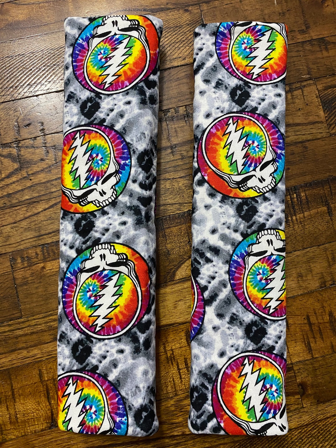 Grateful Dead Seat Belt Covers Available in Single or Sets of 2 Seat