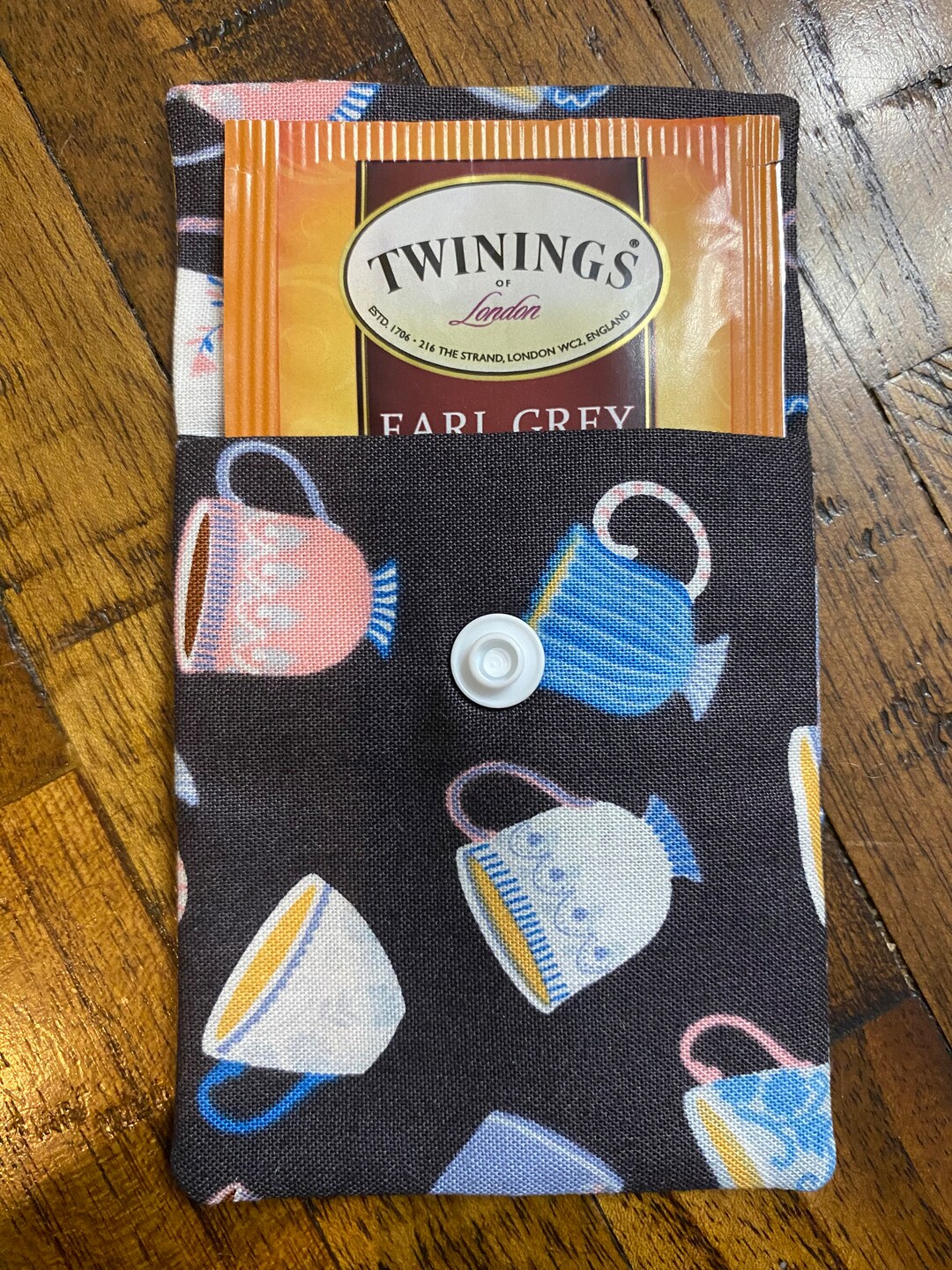 Single Tea Bag Case to Go Soft Case Washable Load up on Your Favorite
