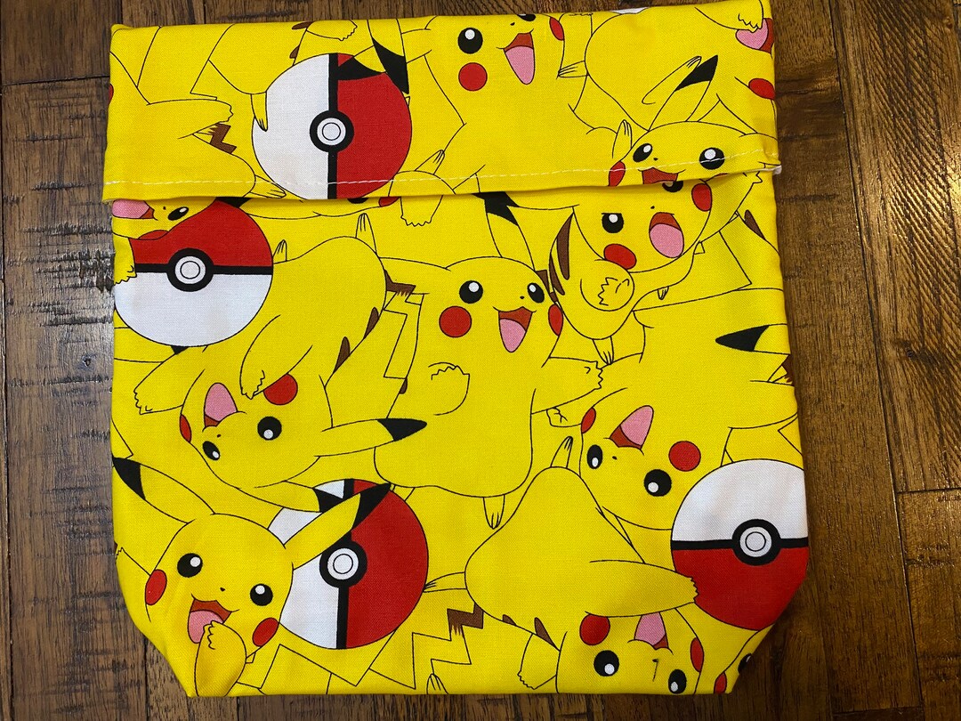 Pokémon Reusable Microwave Popcorn Bag ECO Friendly Etsy