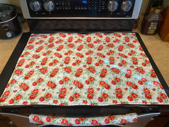 Pioneer Woman Breezy Blossoms Stove Top Cover With or Without Oven