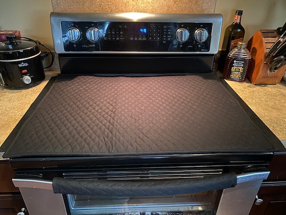 quilted stove top cover