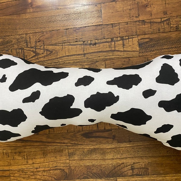 Cow Spots - Bone Shaped Pillows - Made In Two Sizes