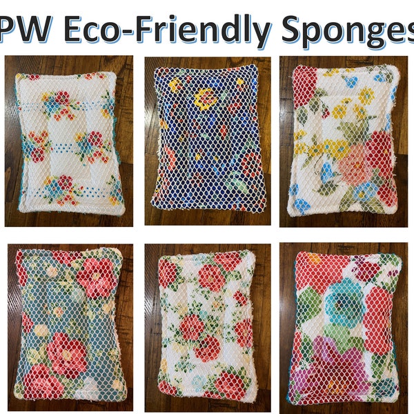 Pioneer Woman Eco-Friendly Sponges - Made in a various designs