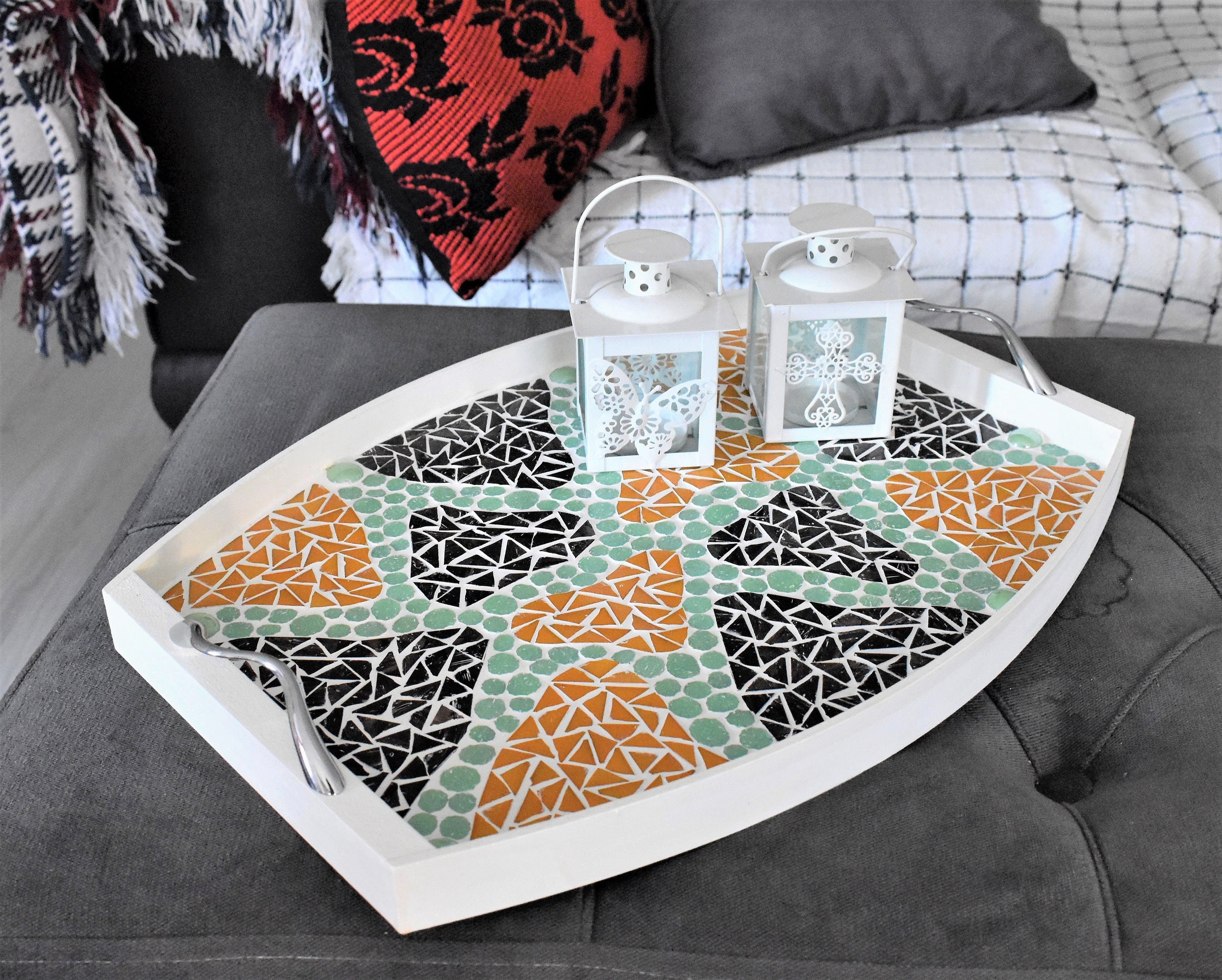 Leopard Square Tray main image 1