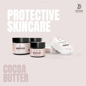 COCOA BUTTER  Body Butter. Plant based skincare