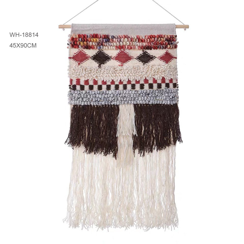 Weaving Wall Tapestry Woven Wall Tapestry Handmade Woven Etsy