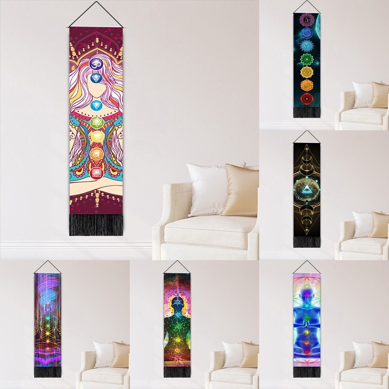 Chakra wall hanging tapestry hotsell