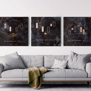 Candlestick Marble Bundle| Canvas Art| Wall Art | Office Decor| Investor | Stock Market | Bitcoin | Crypto | Day Trader | Wall Street | Gift