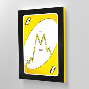 Reversal - Double Top/Bottom| Canvas Art | Wall Art | Office Decor | Pop Art | Investor | Stock Market | Bitcoin | Crypto | Day Trader |Gift