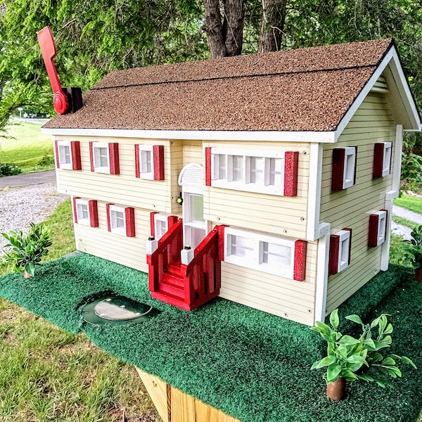 House Shaped Mailbox Etsy