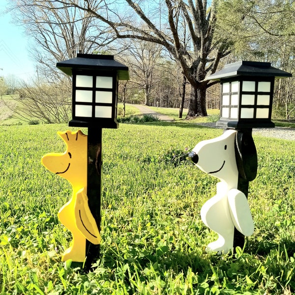 Snoopy & Woodstock Solarleuchten