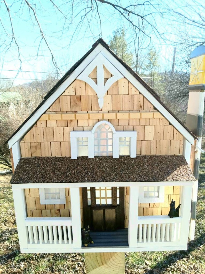 Cape Cod Coastal Cottage Mailbox Etsy