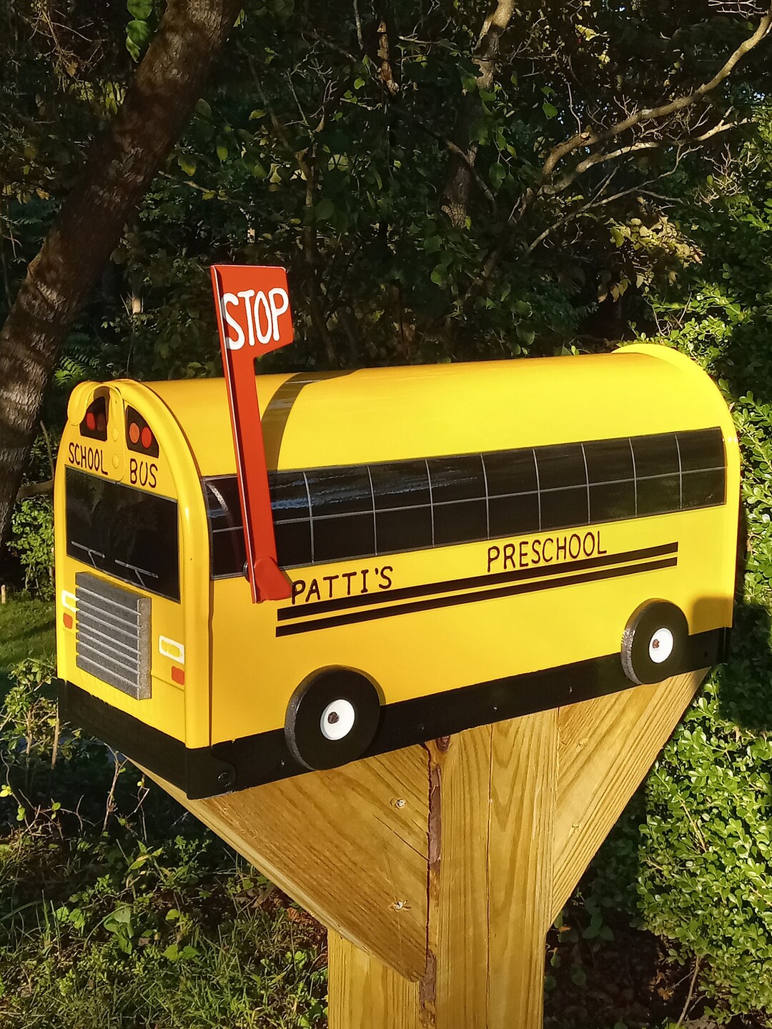 School Bus Mailbox Etsy